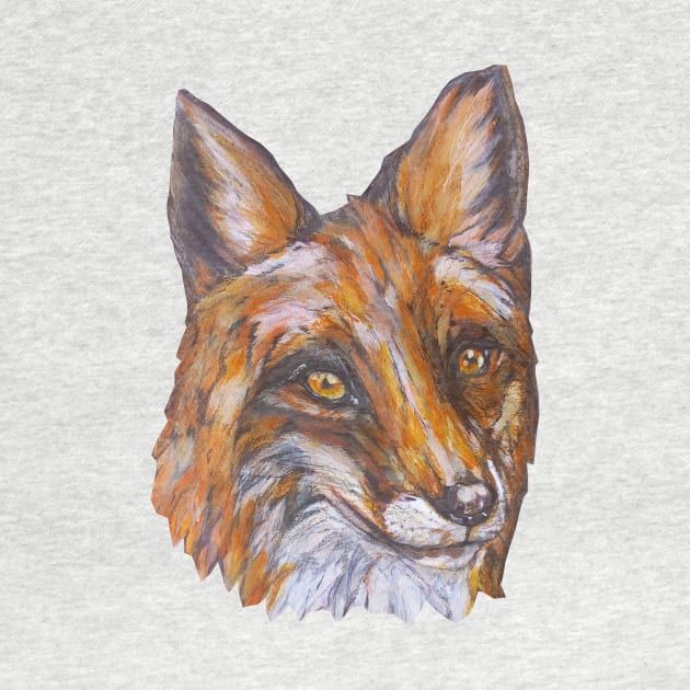 Fox Spirit Animal by candimoonart